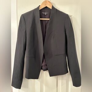 Theory black wool blazer
